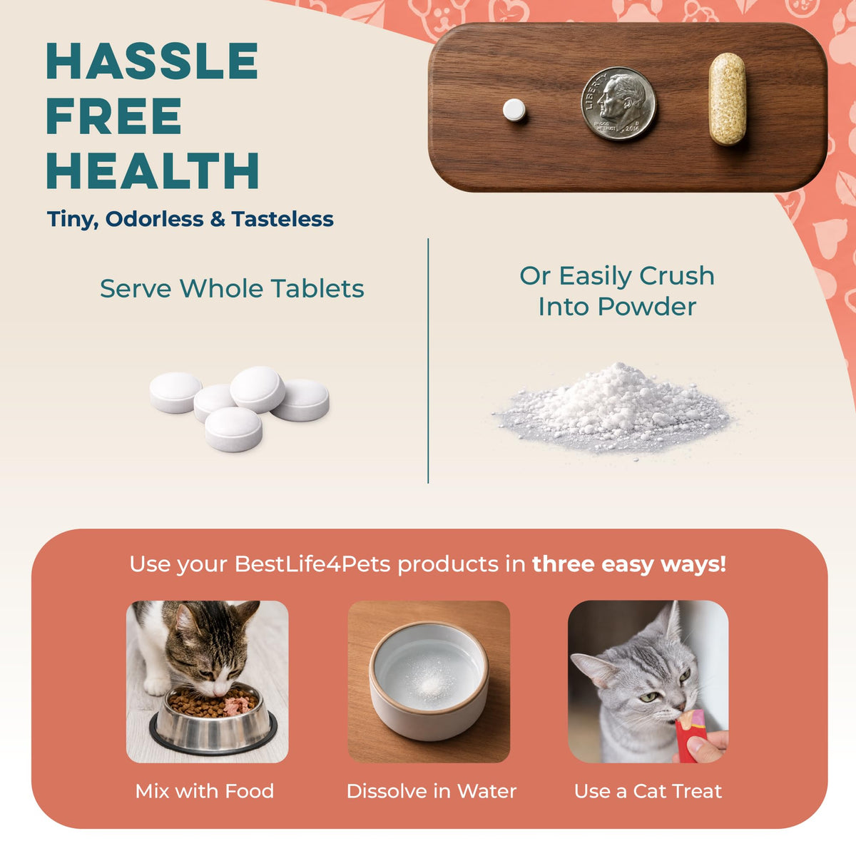 Mange Support for Cats 400 Pills M3137