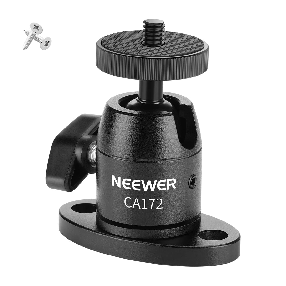 Webcam Wall Ceiling Mount Bracket, Aluminum Alloy Mini Ball Head Z3901