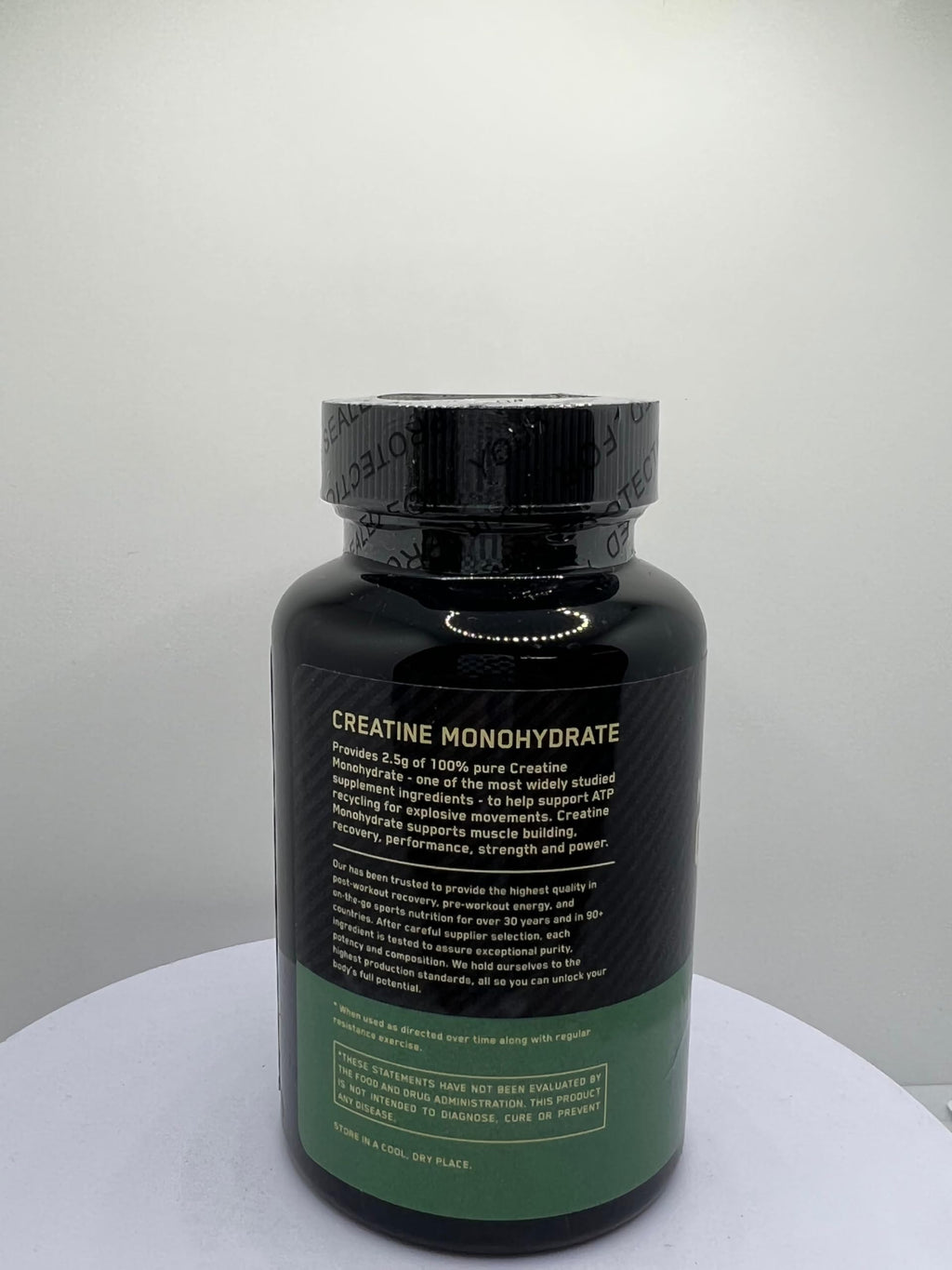 Micronized Creatine Monohydrate Capsules 2.5g 60 Count L9064