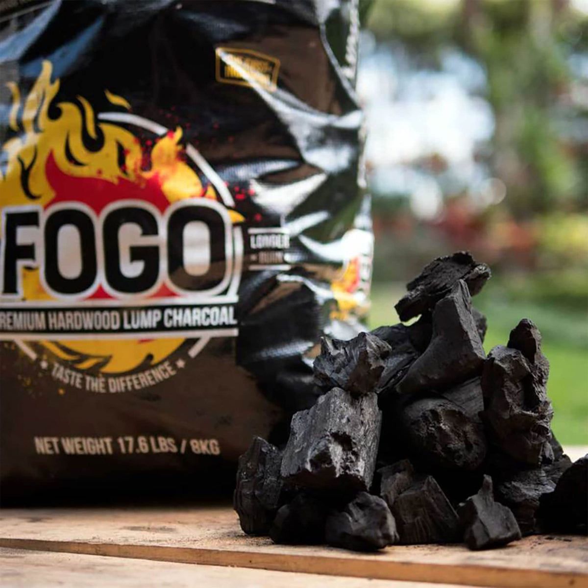 17.6 Lb. Hardwood Lump Charcoal Bag Y945