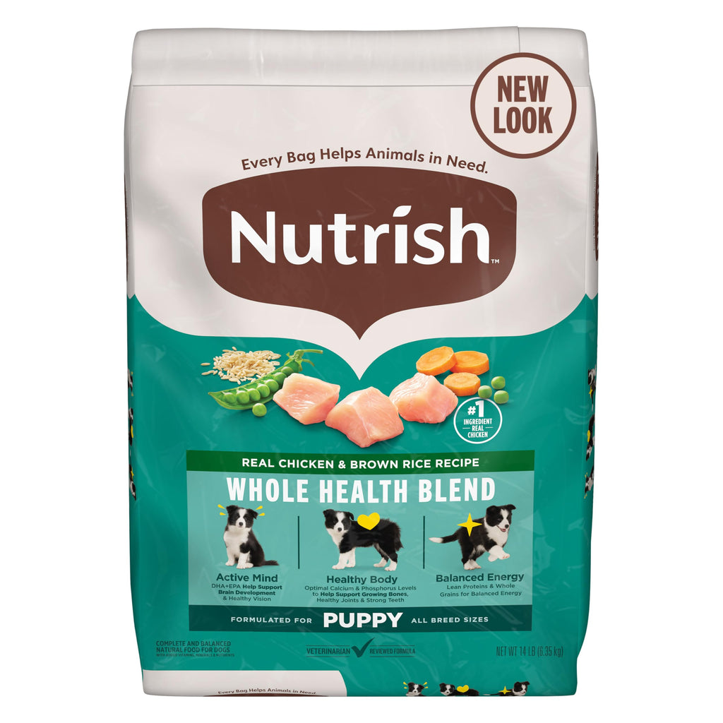 Chicken & Brown Rice Dry Dog Food 14 lb. Bag F8339