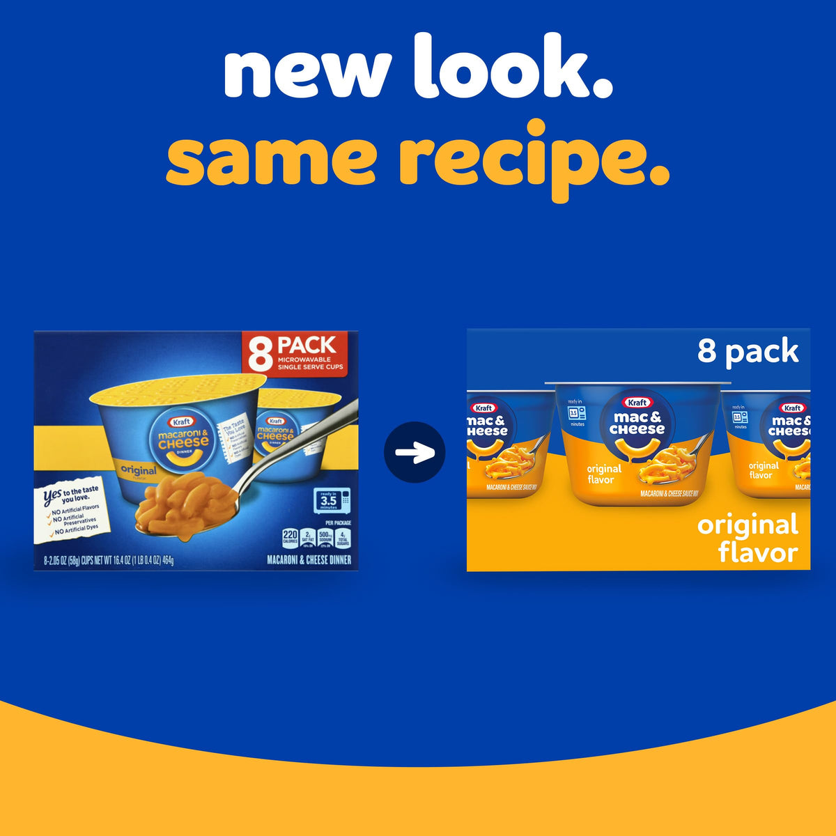 Microwavable Macaroni and Cheese Cups 8 ct T6512
