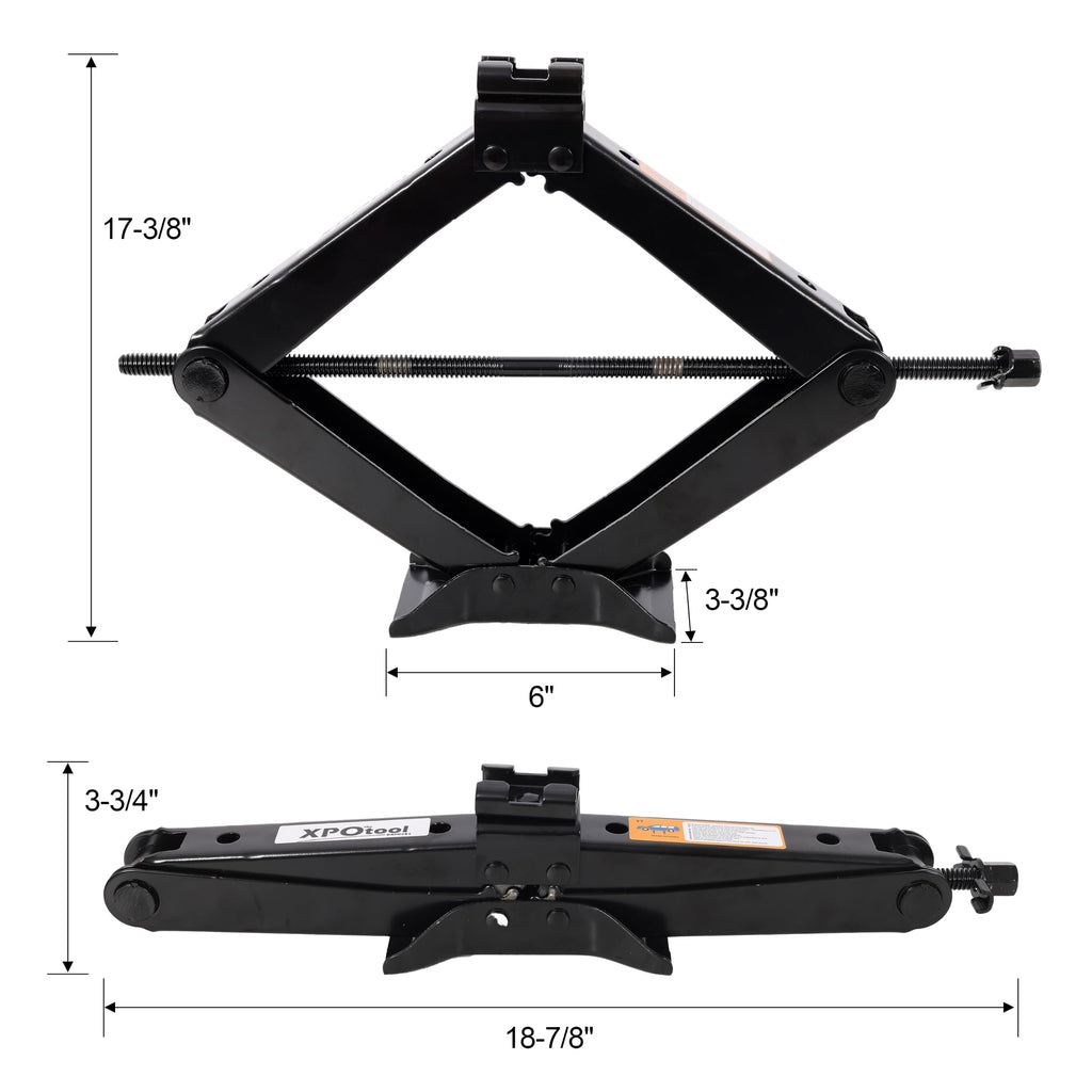 3 Ton Scissor Jack Kit with Storage Bag H4146