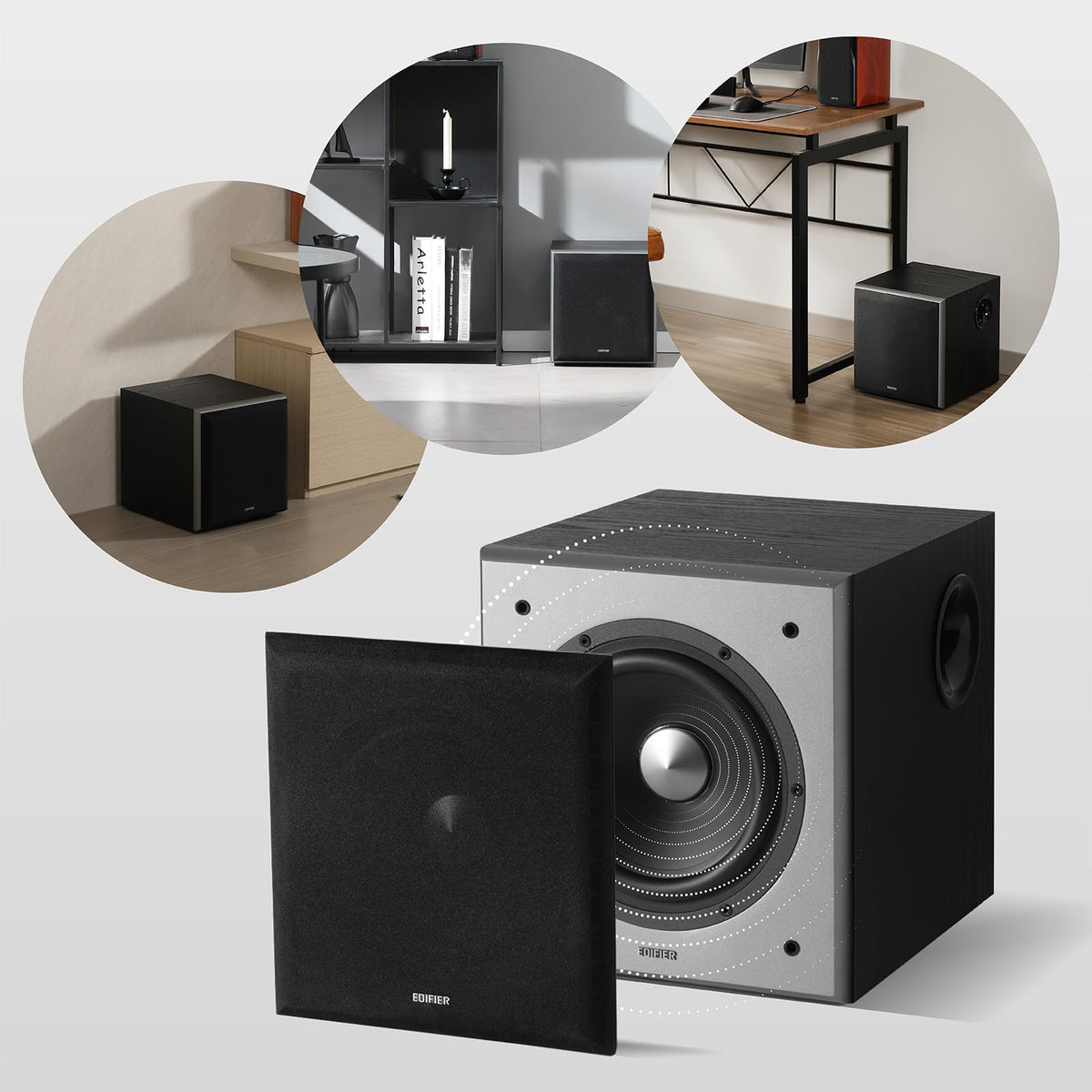 Powered Subwoofer with 8 inch Driver Q4245