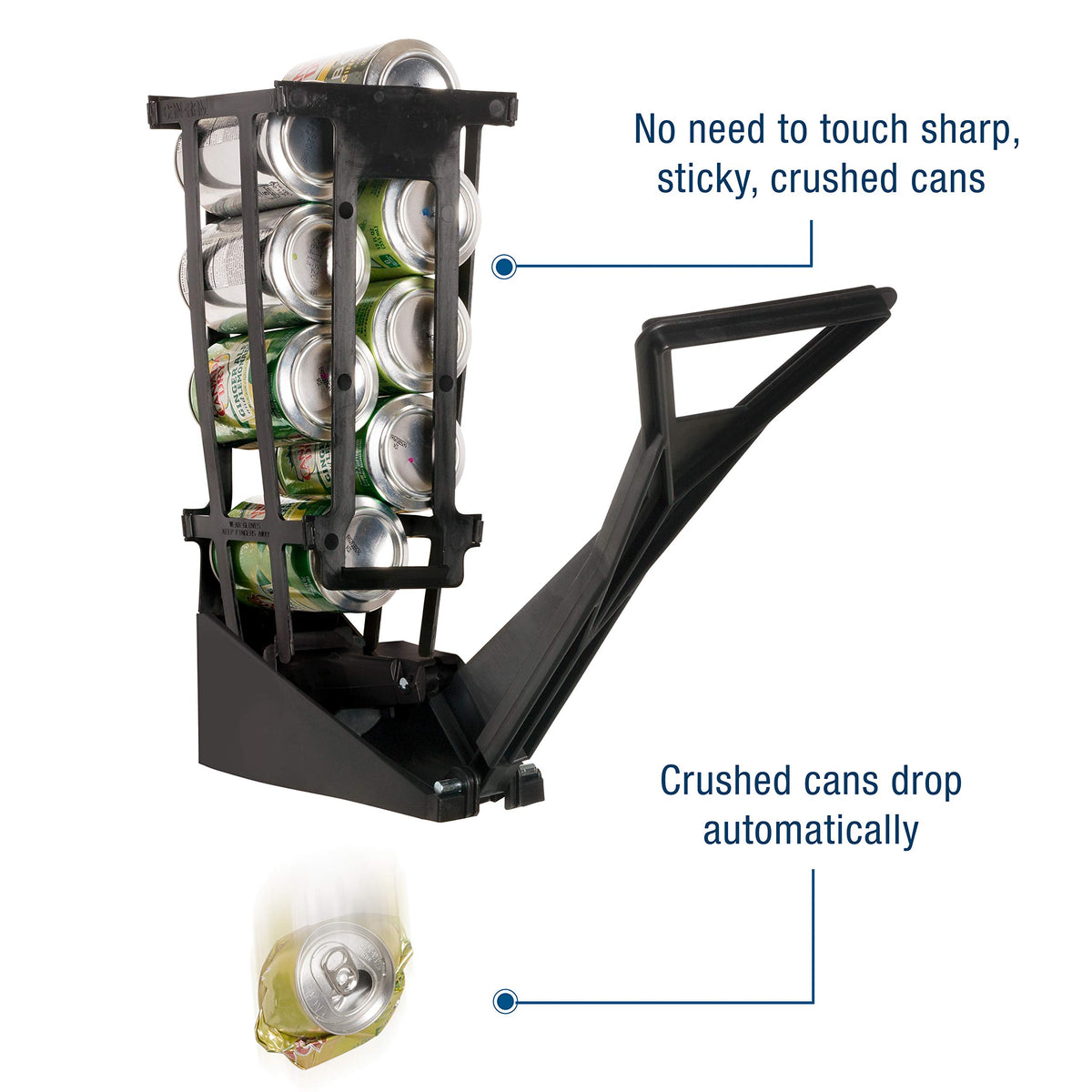 Wall Mounted 12oz Can Crusher G956