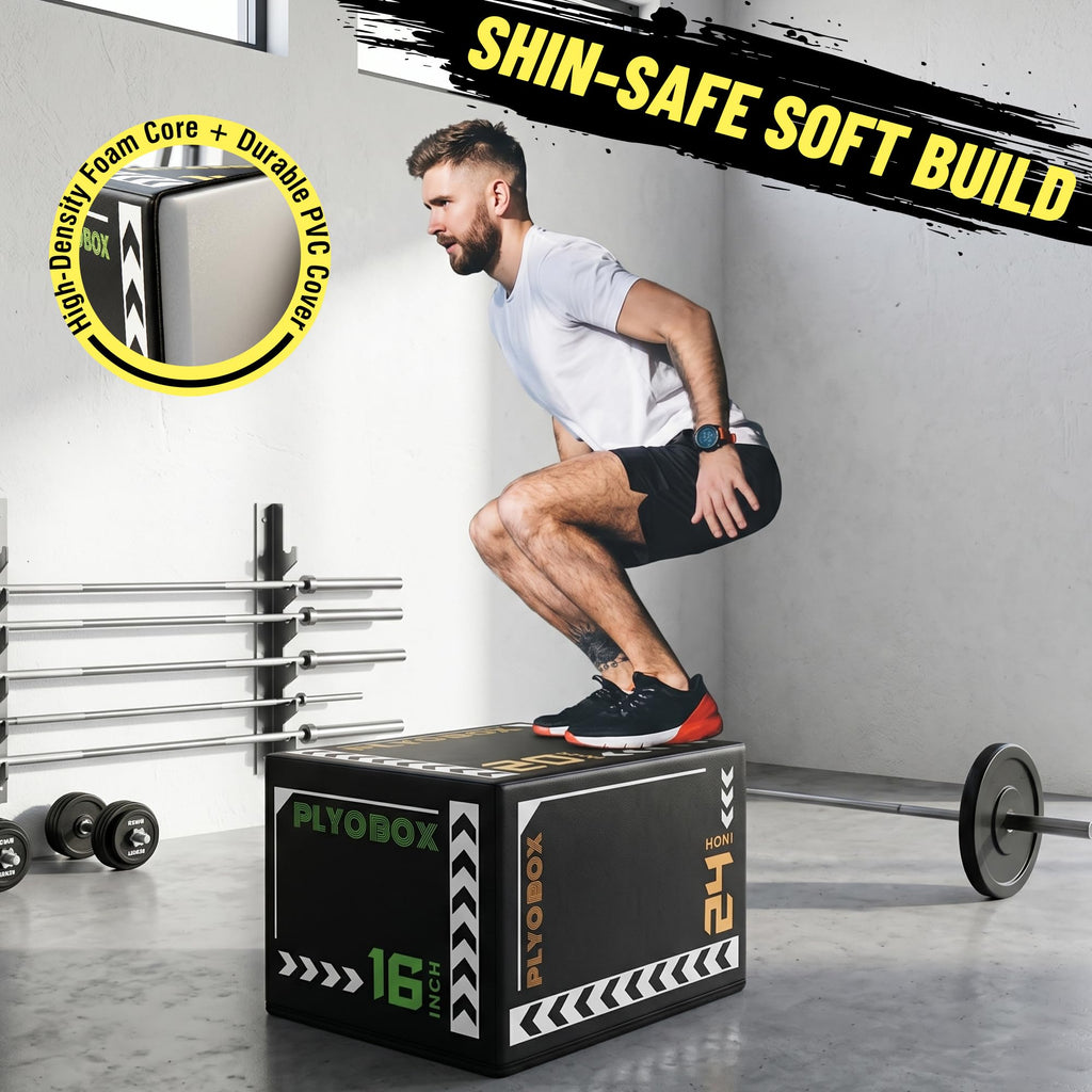 3-in-1 Foam Plyometric Jump Box H460390