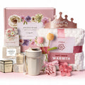 10 Pc Birthday Gift Basket Set with Blanket N9431