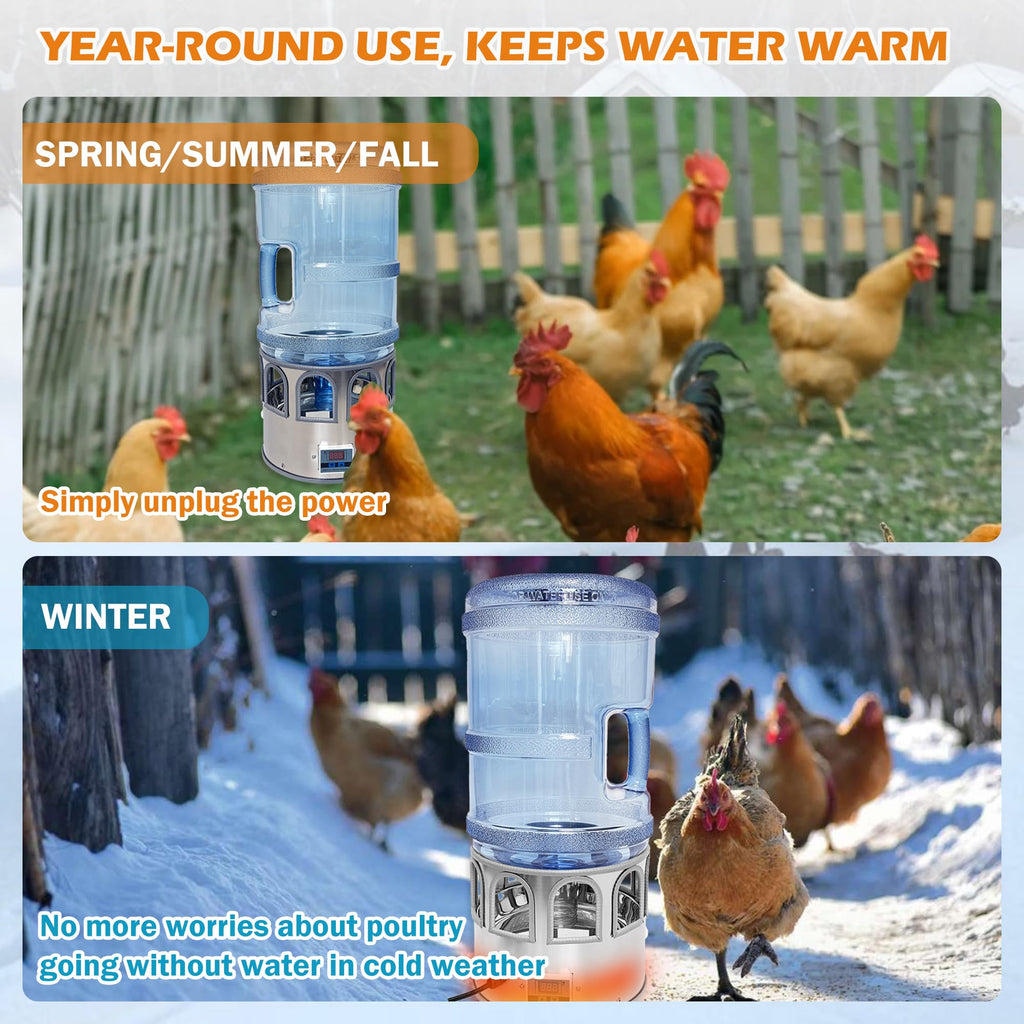 5 Gallon Heated Poultry Waterer R21697
