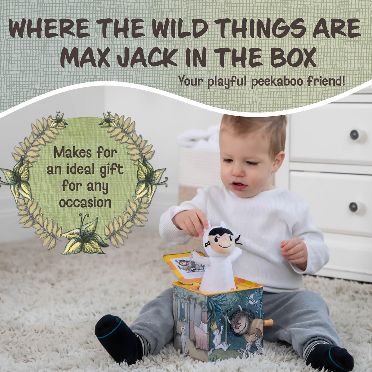 Musical Jack-in-The-Box Toy U598