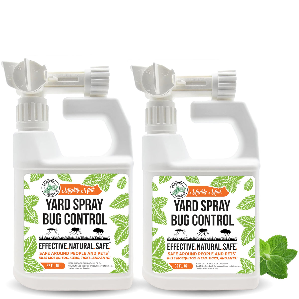 Peppermint Oil Lawn & Yard Bug Control Spray 32 oz Pack of 2 N61085