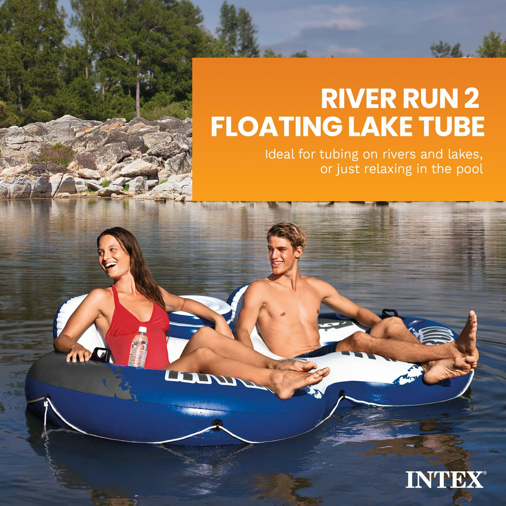 Inflatable 2-Person Floating Lake Lounge E212