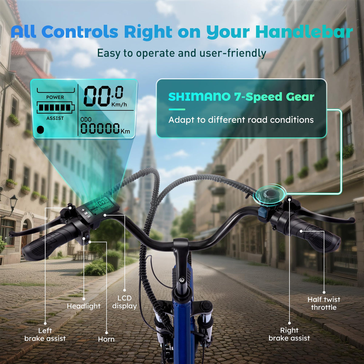 3 Wheel Electric Bike S96340