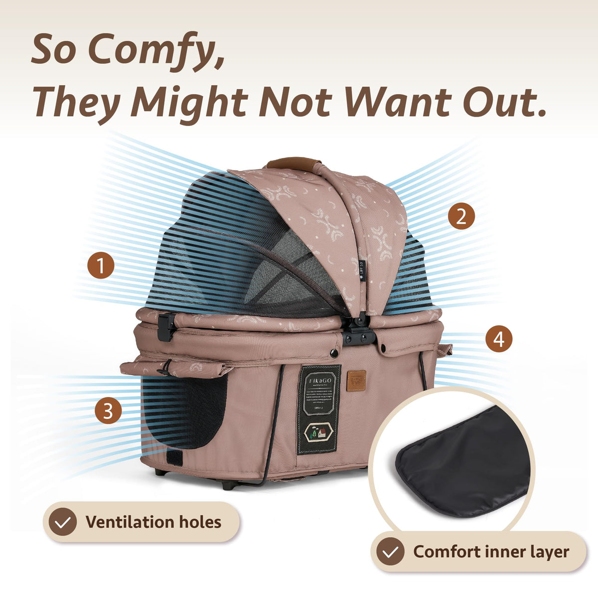 Pet Car Seat and Carrier K16579