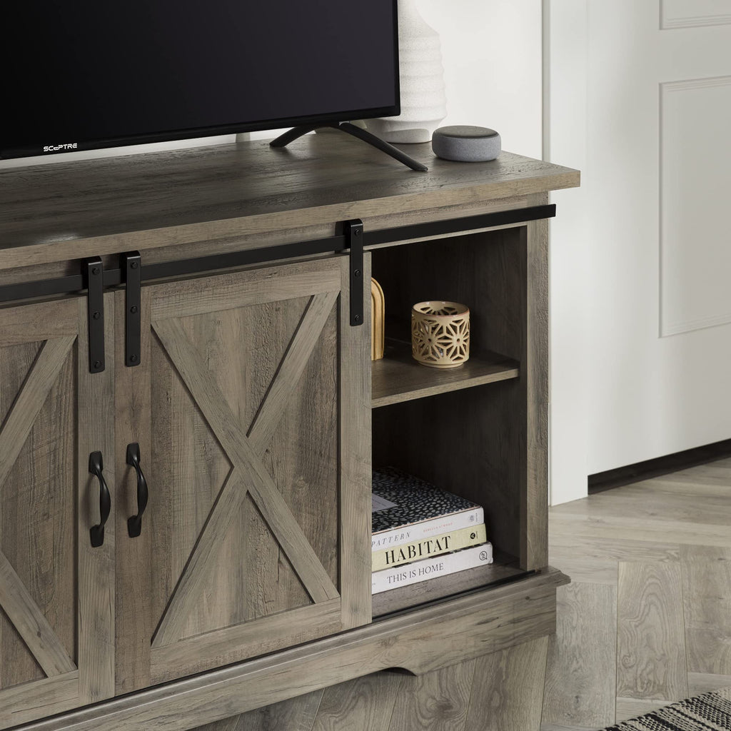 Grey Wash 58 Inch TV Stand G180