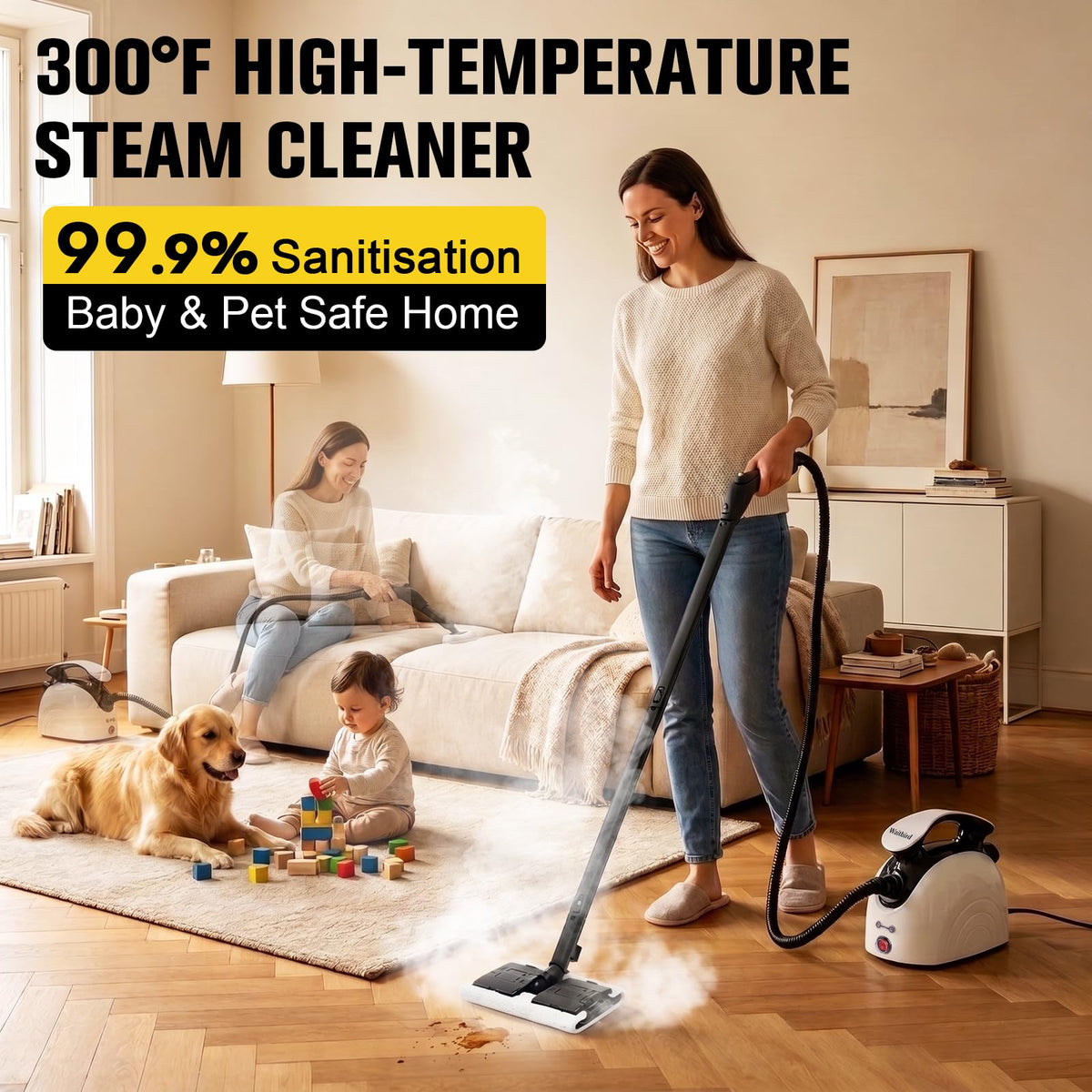 4.5 Bar 300°F Steam Cleaner I9945