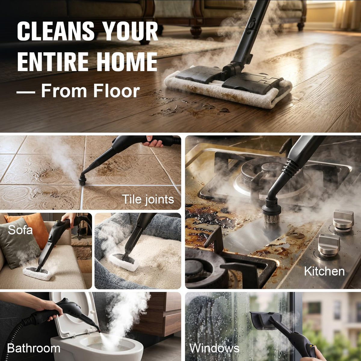 4.5 Bar 300°F Steam Cleaner I9945