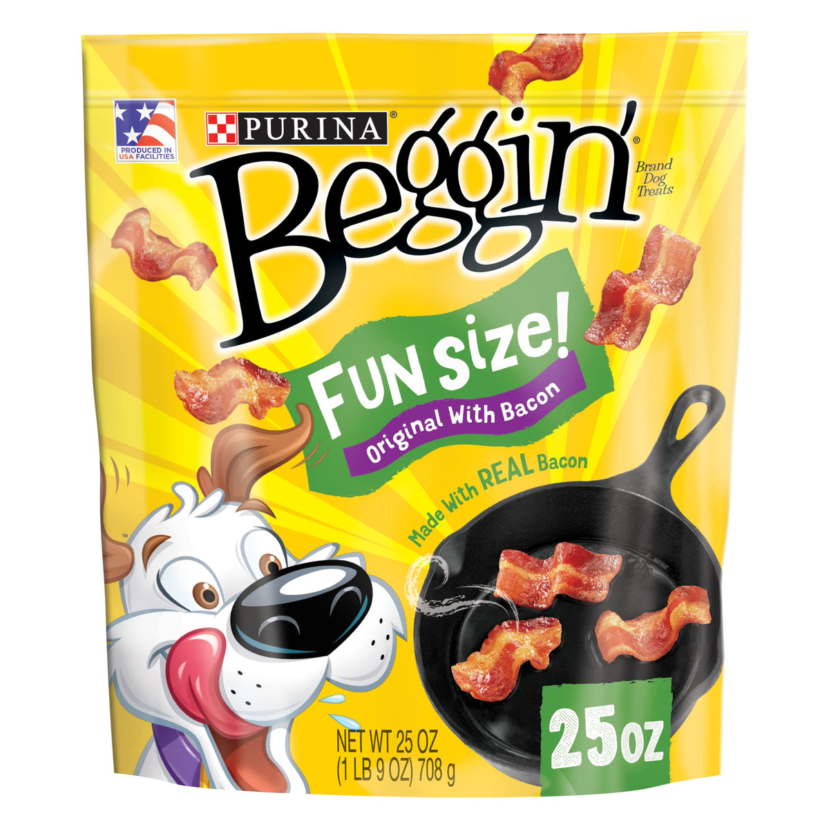 Dog Treats with Bacon 25 oz Pouch S232331