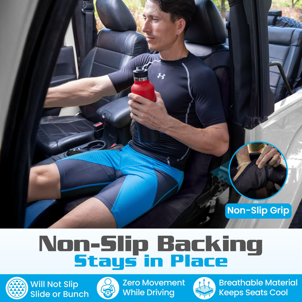 Waterproof Car Seat Cover & Protector, Black K4235