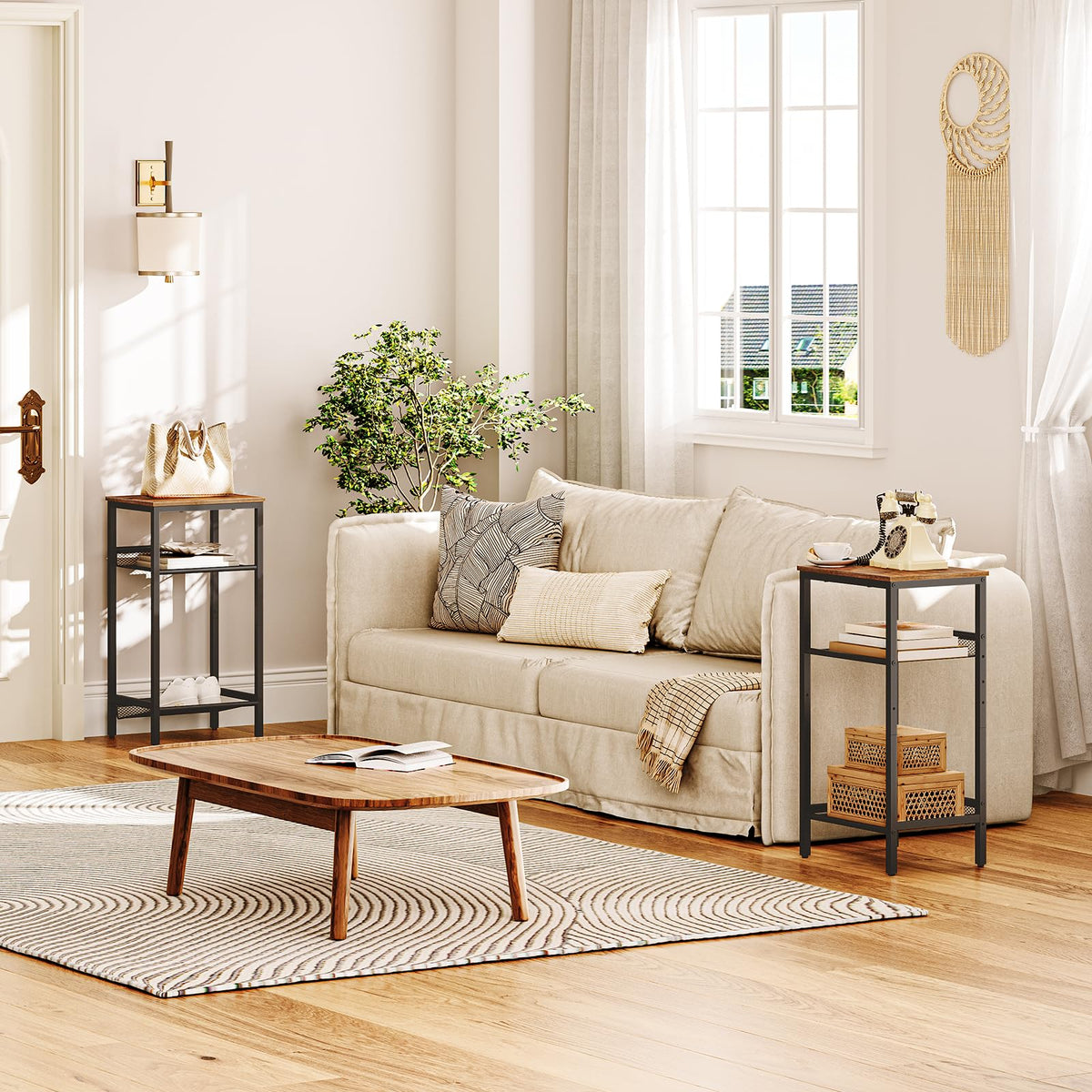 Tall 3-Tier Side Table C5748