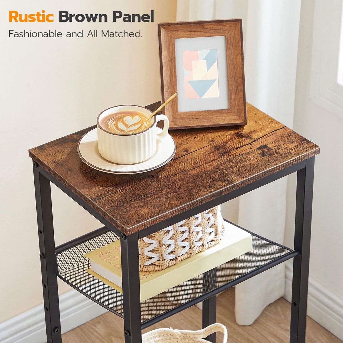 Tall 3-Tier Side Table C5748