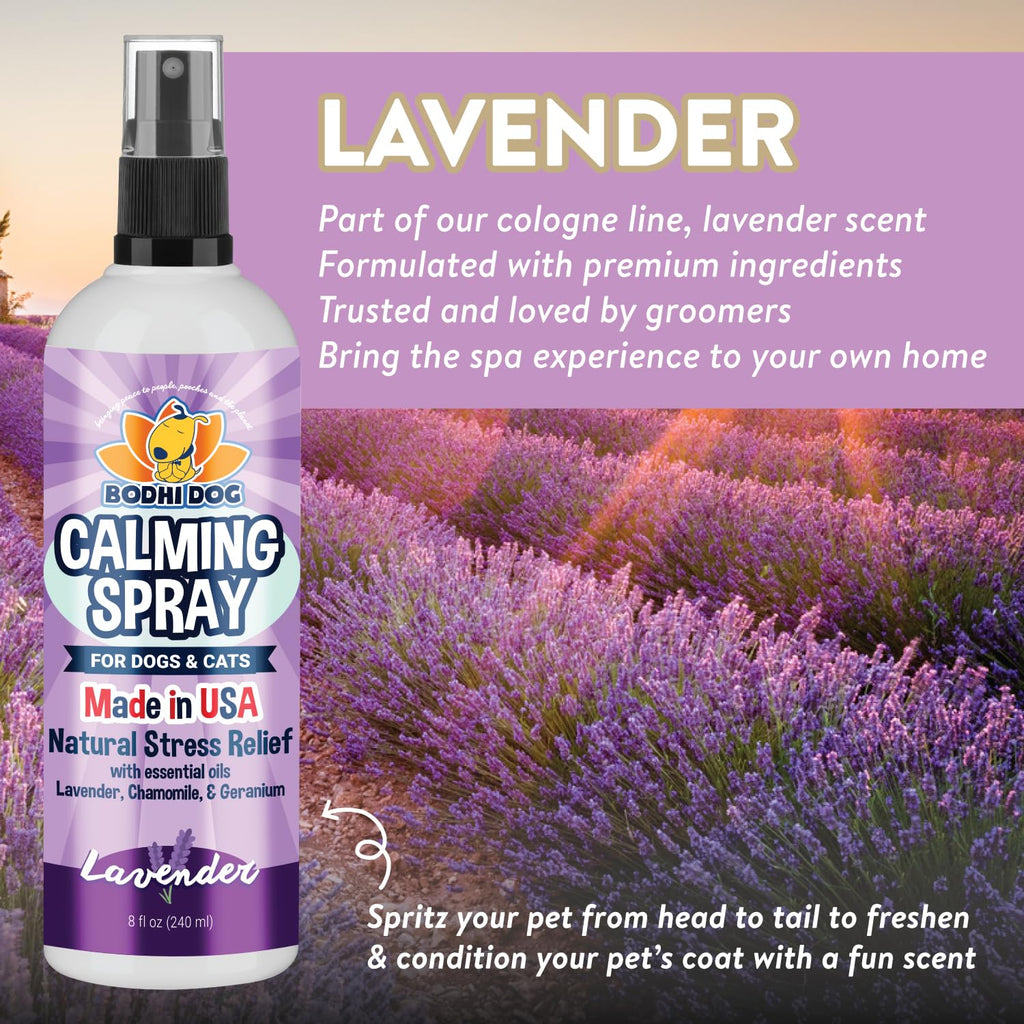 Lavender Calming Spray for Dogs & Cats 8 oz H47401