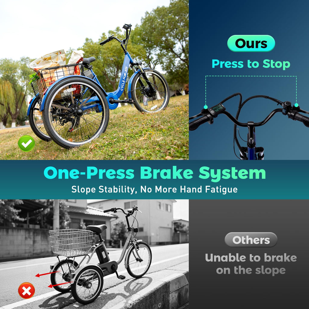 3 Wheel Electric Bike S96340