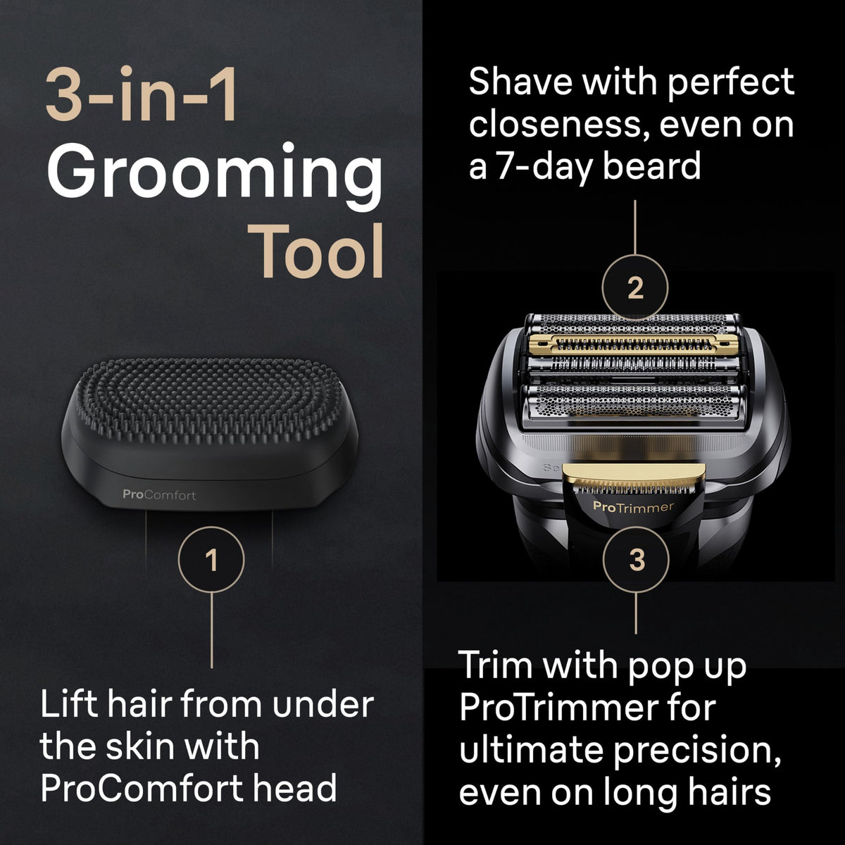 Electric Shaver with 5 Pro Shave Elements P365397
