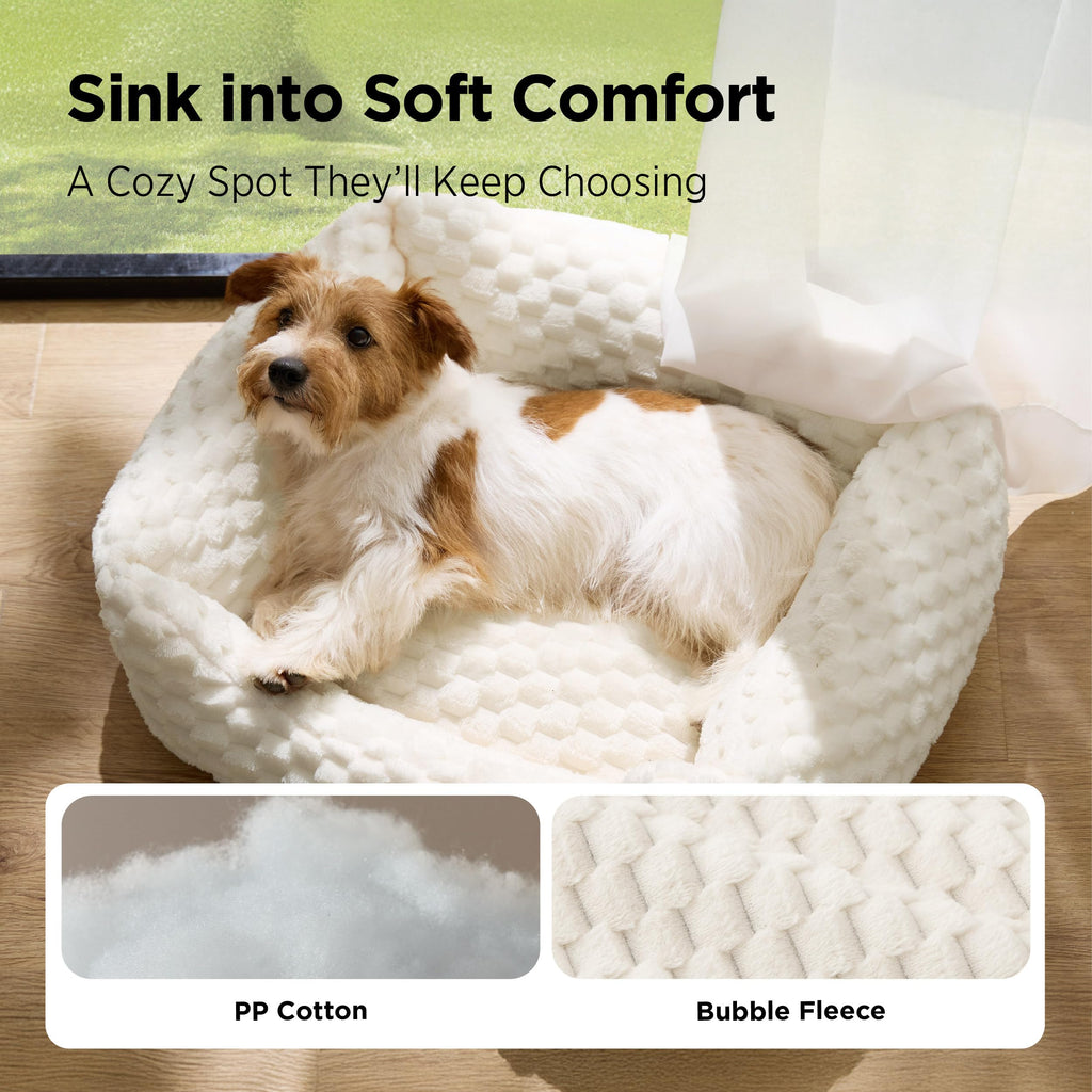 Washable Fluffy Dog Bed I413