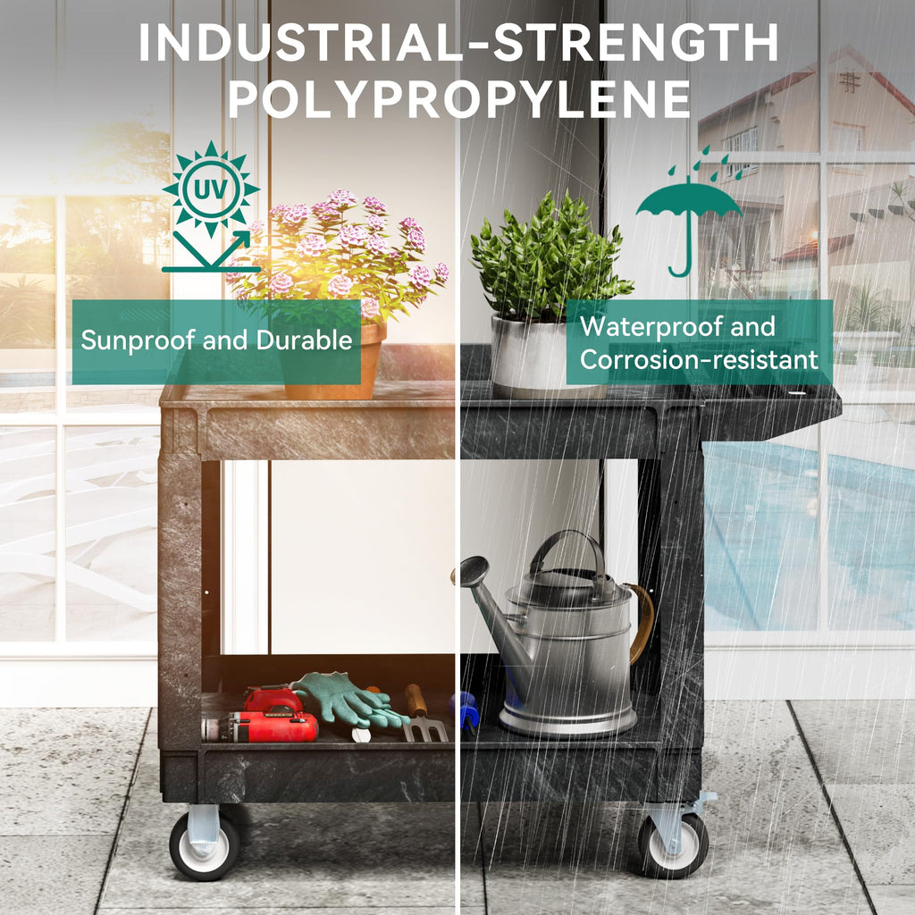 Utility Cart on Wheels 45 x 25 Inch T115