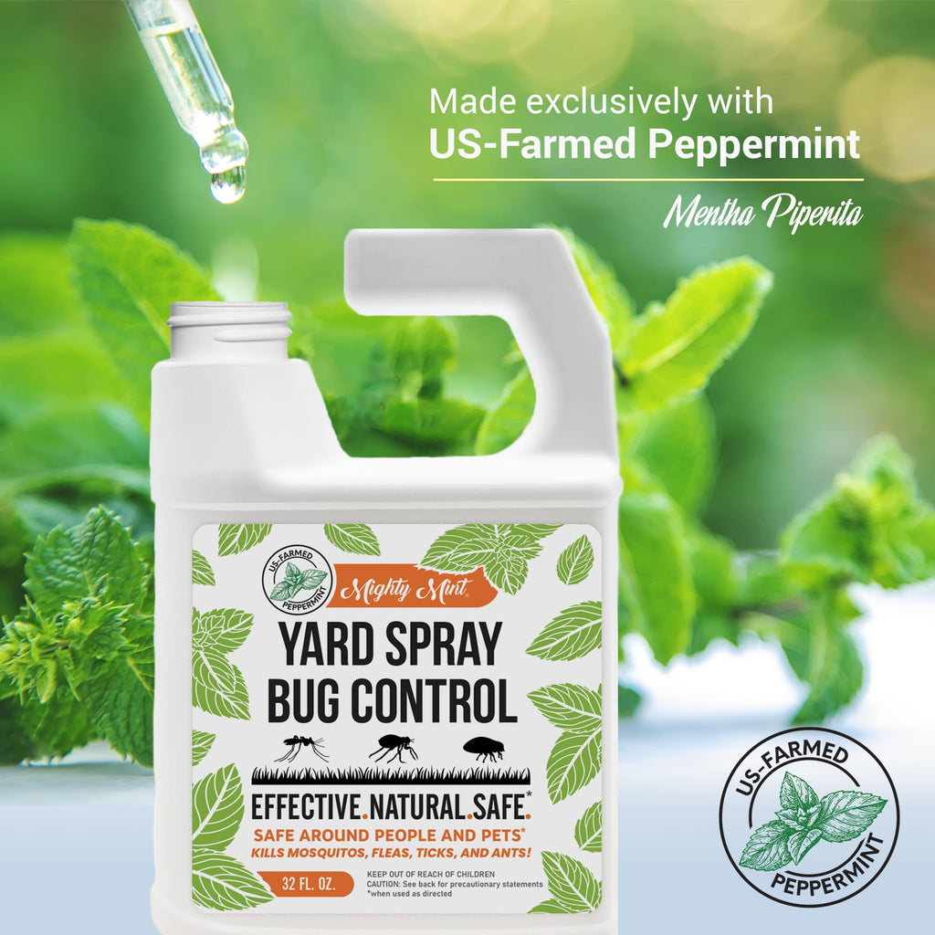 Peppermint Oil Lawn & Yard Bug Control Spray 32 oz Pack of 2 N61085