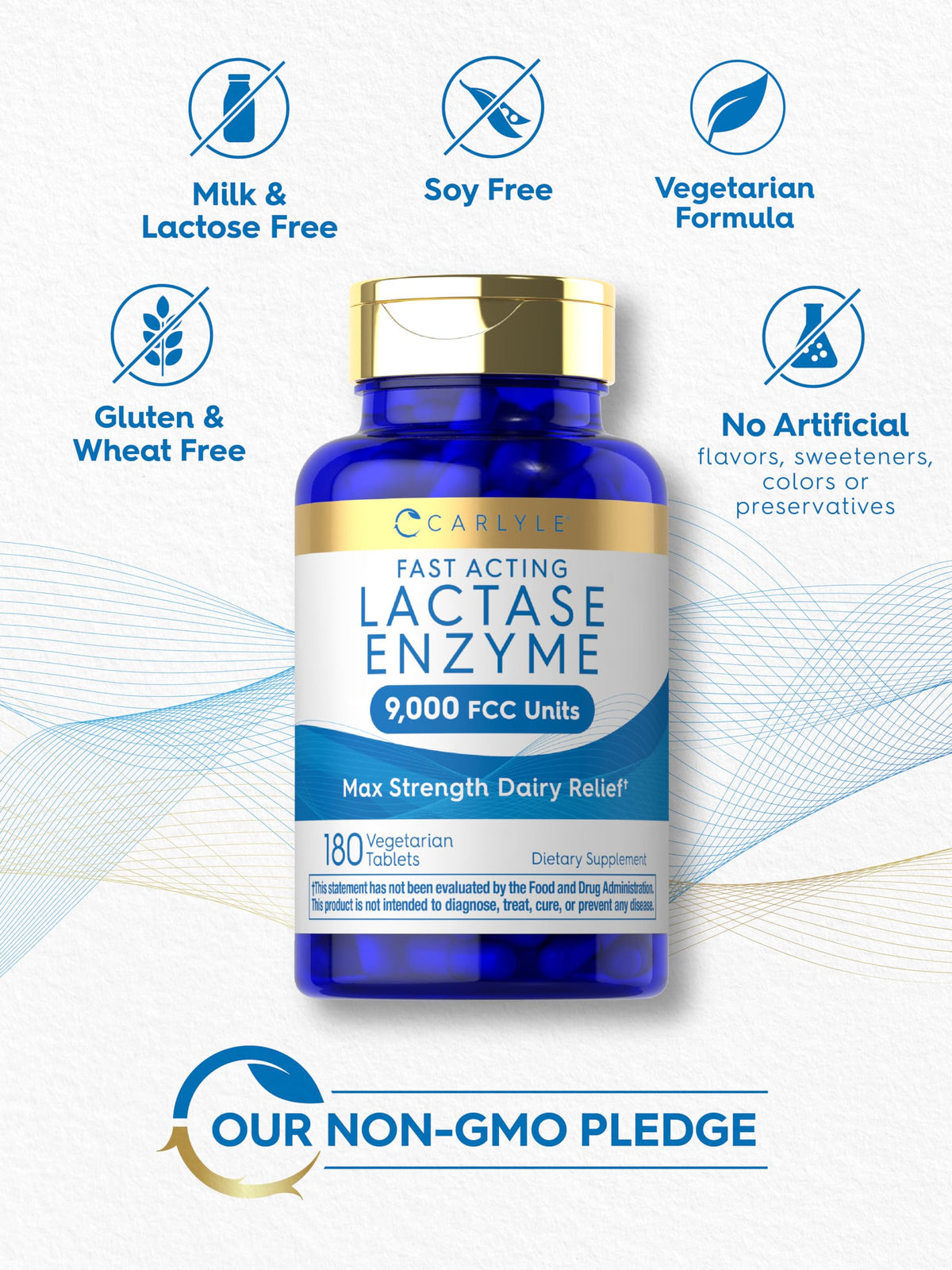 Lactase Enzyme Tablets 180 Pills L645616