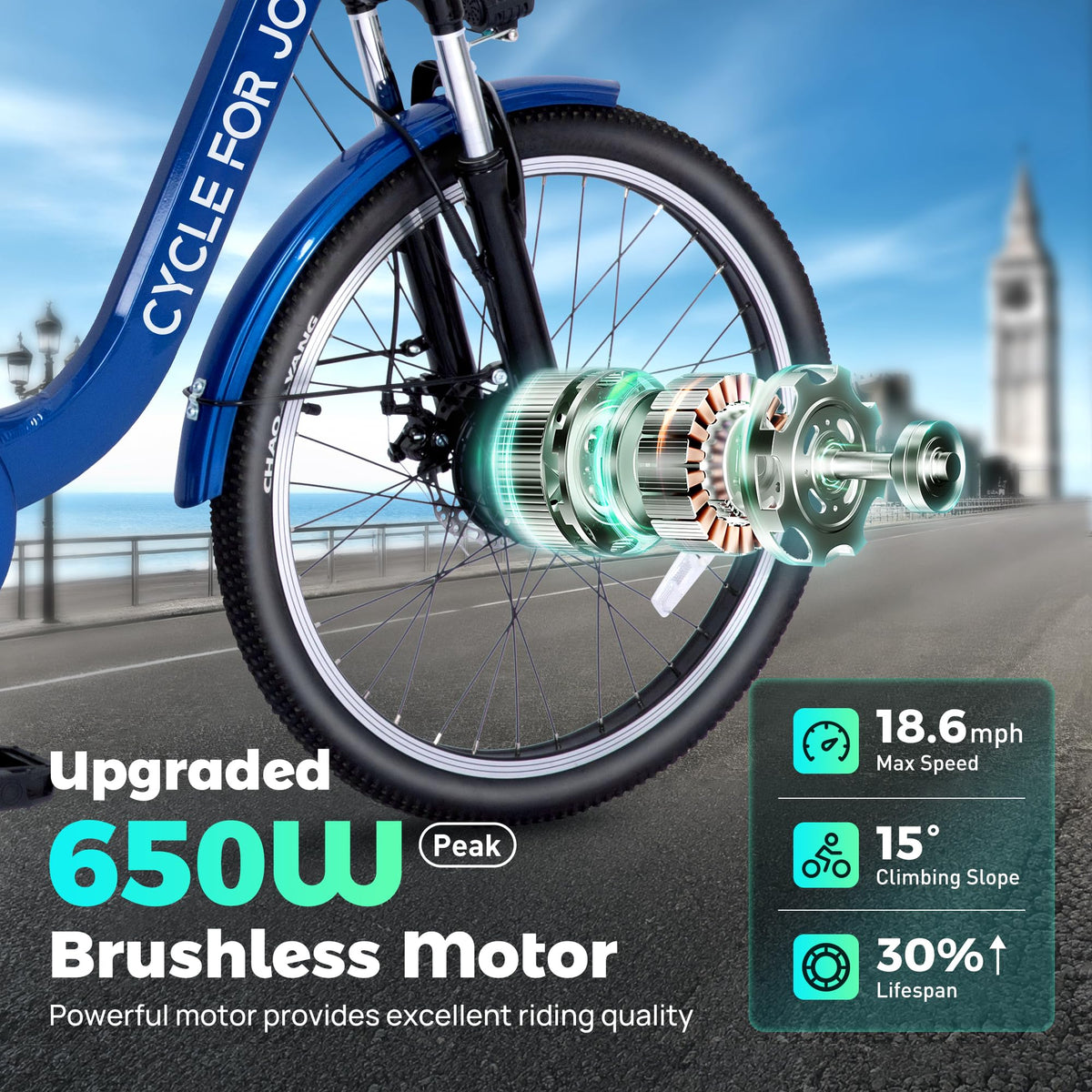 3 Wheel Electric Bike S96340