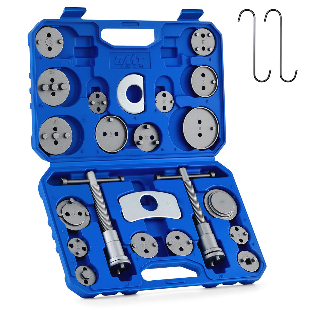 24pc Brake Caliper Compression Tool with Adapters & Hangers I891