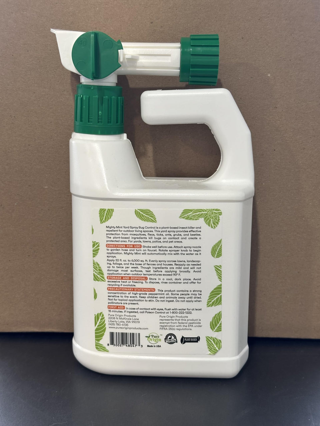 Peppermint Oil Lawn & Yard Bug Control Spray 32 oz Pack of 2 N61085