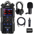 4-Track Handy Recorder with 32-Bit Float, Stereo Microphones, 2 XLR/TRS Combo Inputs A259
