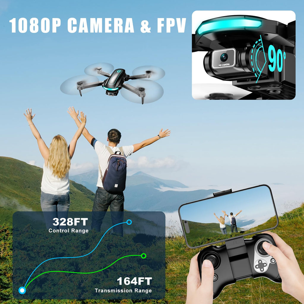 1080P HD Foldable Drone V4523