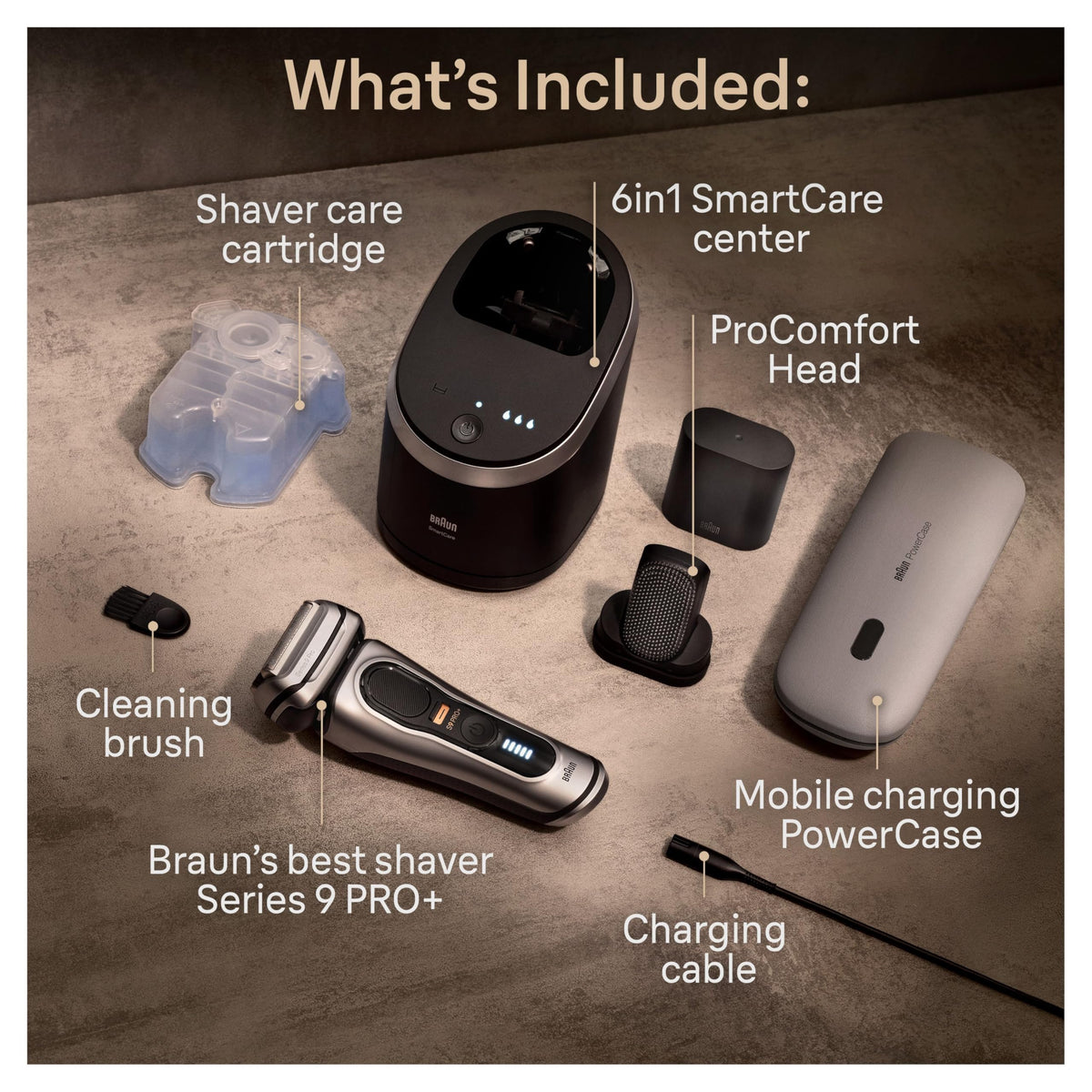 Electric Shaver with 5 Pro Shave Elements P365397
