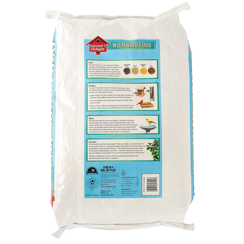 20-Pound Wild Bird Food and 8-Pound Wildlife Food O706995